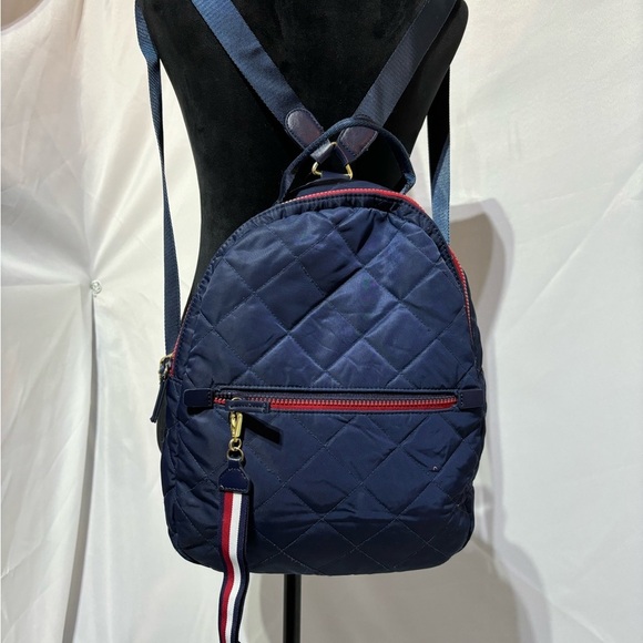 Tommy Hilfiger Quilt Diamond Navy Backpack - Picture 2 of 15
